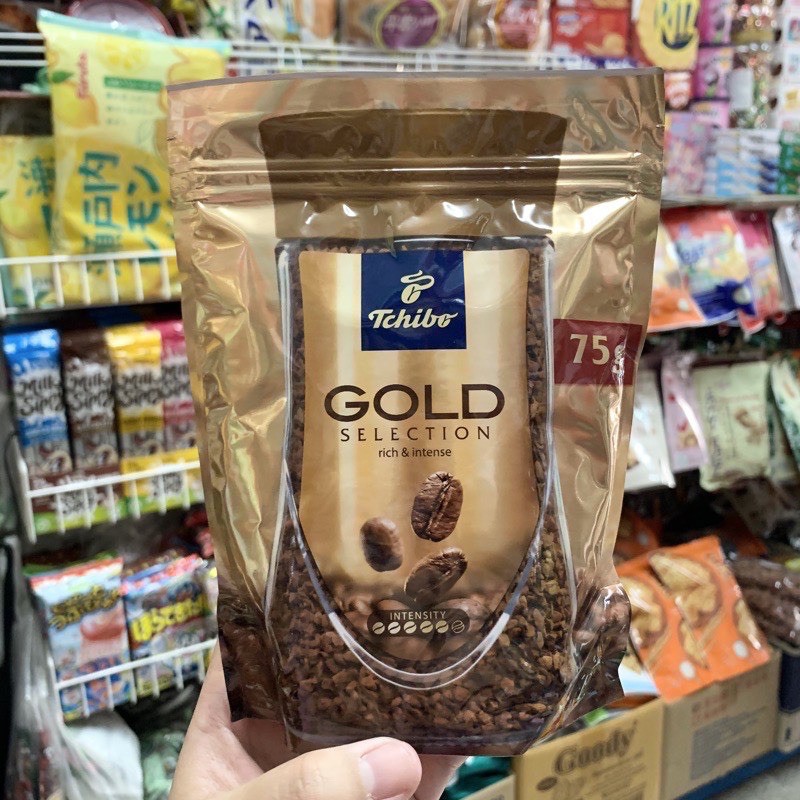 Tchibo Gold Selectionแพคเกจใหม่แบบถุง (75g) exp. 5.2026 ค่า