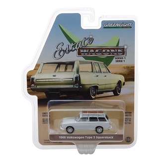 Greenlight 1/64 Exclusive Estate Wagons Series 1 - 1968 Volkswagen Type 3 Squareback 29910-D