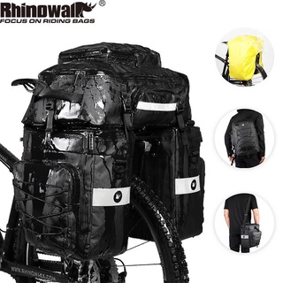 Rhinowalk 3 in 1 กระเป๋าติดท้ายรถจักรยาน 65 ลิตร