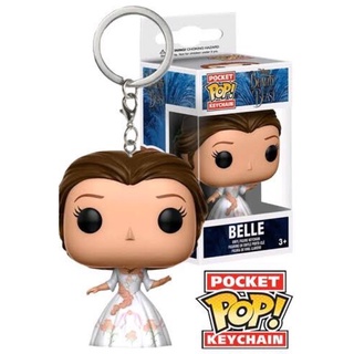 FunkoPocket Pop! Keychain: Beauty &amp; the Beast - Belle (Celebration)