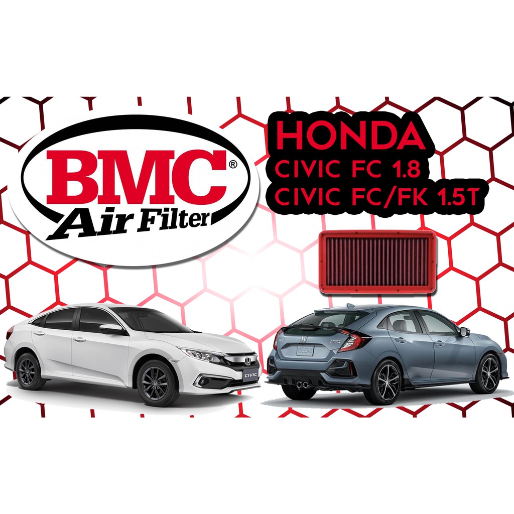 กรองอากาศ BMC Honda Civic FC FK 1.8 1.5T (Made in Italy)