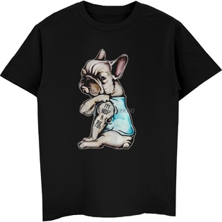 แฟชั่นผู้ชายเสื้อยืด Bioshick French Bulldog ฉันไม่ใช่ Pug Frenchie ตลกผู้ชายผ้าฝ้าย Hip Hop Tees