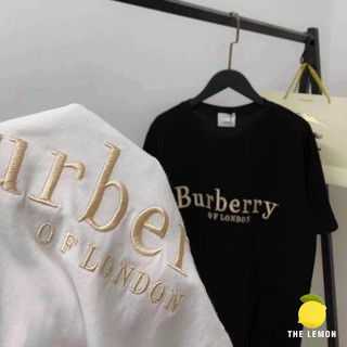 เสื้อยืดอินเทรนด์ผู้ชายอินเทรนด์ผู้หญิงBURBERRY เสื้อยืดราคาถูกผ้าคอทตอน 100% สวยซักไม่หด [Limited Edition]S-3XL