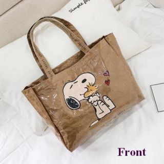 กระเป๋าสะพาย Zara ลาย snoopy สนู๊ปปี้ ขนาด 12.5x11x4 นิ้ว มีลาย 2 ด้านไม่เหมือนกันค่ะ