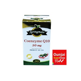 Springmate Co-Q10 30 Mg ขนาด 30 เม็ด [520795]