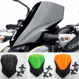 New For Kawasaki Z900 2017 2018 2019 Smoke High Quality Windshield Spoiler Windscreens Fit Ninja ZR900 Wind Deflector MO