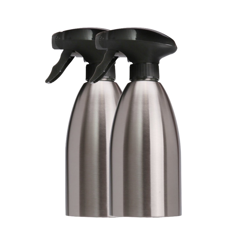 ♘Stainless Steel Oil Spray Bottle Kitchen Olive Oil Sprayer Oiler Pot