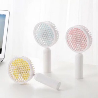 พัดลมตั้งโต๊ะ USB  พกพาสะดวก Desktop Mini Fan พัดลมตั้งโต๊ะ 3 ระบบ