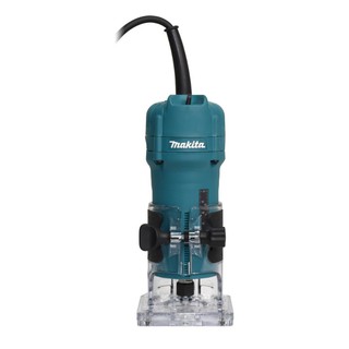 MAKITA เครื่องตกแต่งแกะสลักไม้ กำลังไฟ 530 วัตต์ ขนาดหัวจับดอก 6 มม. ความเร็วรอบ 6,000 RPM มีฉนวนสองชั้น รุ่น 3709