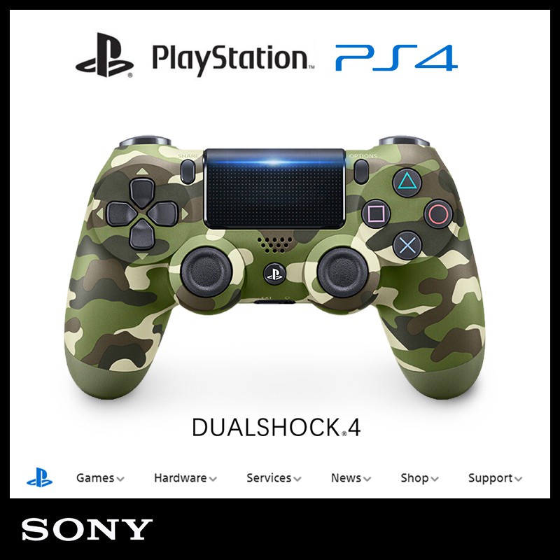 พร้อมส่ง！！ Sony Playstation 4 Dual Shock 4 Controller CUH-ZCT2G Black by จอยเกมส์ pc จอย ps4 จอยเกมส์บลูทูธ ps4 controll