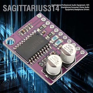 Sagittarius314 Cjmcu-612 โมดูลขยายเสียงสเตอริโอ พลังงานต่ํา Tpa6120