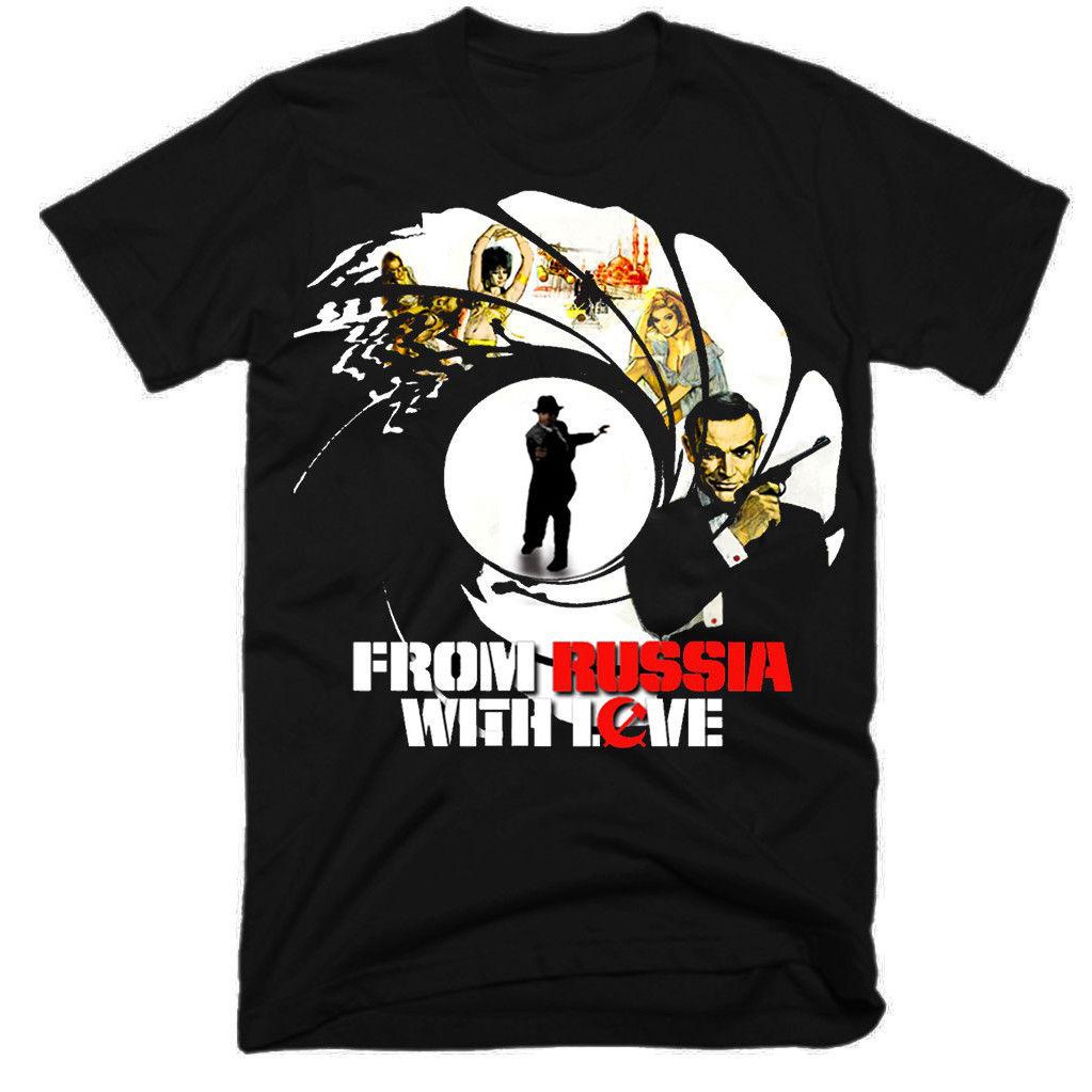 ❈✔❈james bond เสื้อยืดกันลมผ้ายีนส์สําหรับผู้ชาย