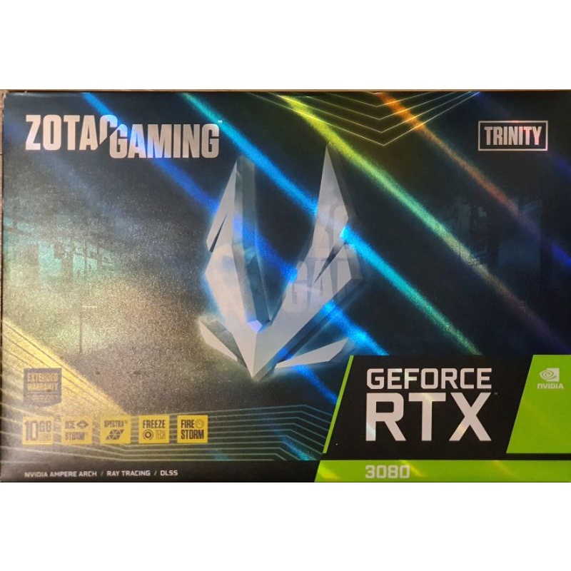 (มือสอง) การ์ดจอ GPU Nvidia Geforce RTX 3080 Zotac Graphics Card