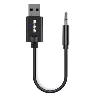 อะแดปเตอร์ 3 . 5 มม . Mini Usb กับ Aux แจ็ครับสัญญาณบลูทูธไร้สายสําหรับเครื่องเสียง Mp3 Music Keyboard Fm Radio Speaker