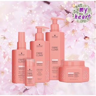 Schwarzkopf Fibre Clinix Fortify Shampoo/Conditioner/Multi-Repair Lotion/Treatment/Booster สำหรับผมแห้งเสีย เปราะขาดง่าย