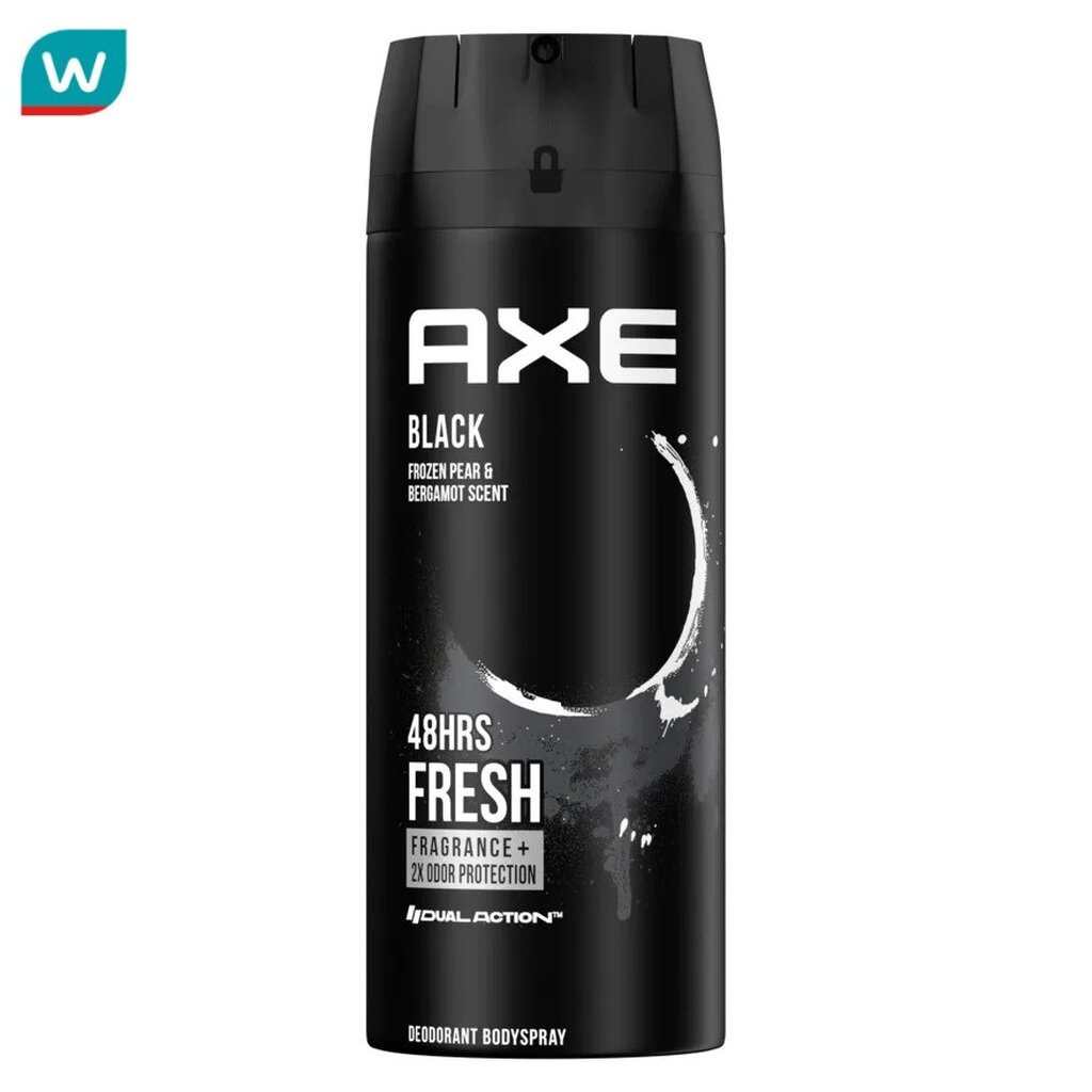 Axe แอ๊กซ์ ดีโอ บอดี้ สเปรย์ แบล็ค 135 มล.
