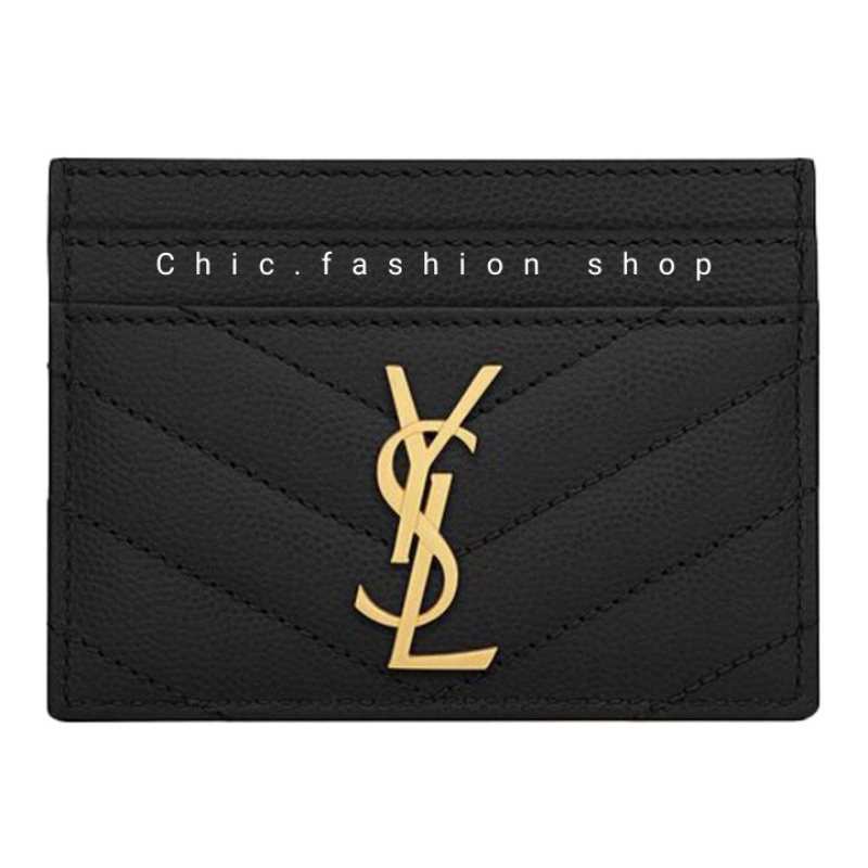 มือสอง ของแท้! YSL cardholder สภาพดี