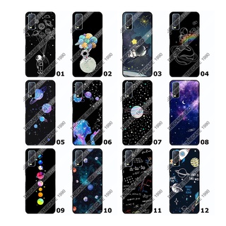 เคสลาย กาแล็กซี VIVO Y20 Y20s Y20i Y12s Y12A (ใช้เคสตัวเดียวกัน) เคสสกรีน เคสโทรศัพท์ ลาย อาวกาศ ดวงดาว กาแล็กซี Galaxy