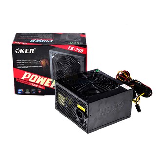 OKER EB-750 Power Supply 750 W (Black)