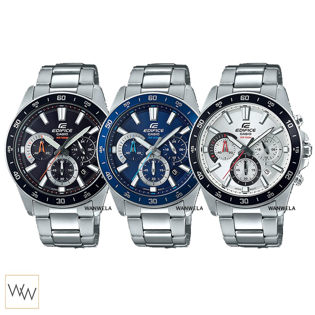 ของแท้ นาฬิกาข้อมือ Casio EDIFICE รุ่น EFV-570D ประกัน CMG