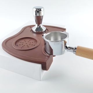 😊ยางรองแทมเปอร์ ยางรองกดกาแฟ ยางรองโต๊ะกดกาแฟ Coffee Tamper Mat UFGT