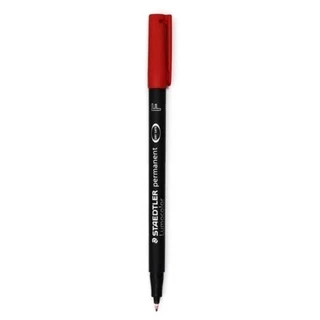 ปากกา permanent STEADTLER หัว F (0.6) ชนิดลบไม่ได้
