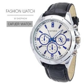 CAFUER WATCH ส่งฟรึ รุ่น NS232 (สายหนังสีดำ)