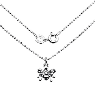 Silver thai 925 Sterling Silver Kids Wasp Necklace