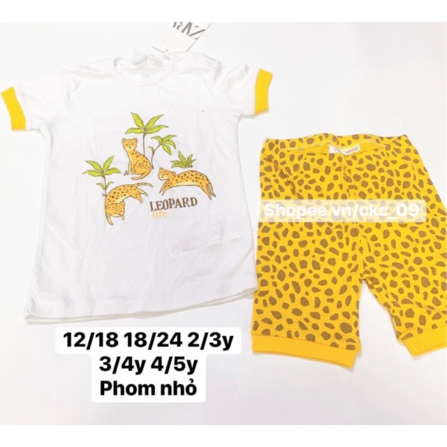 (เบบี้ฟอร์ม)zara uk เสื้อผ้าแขนสั้น ชุดสําหรับเด็กทารก