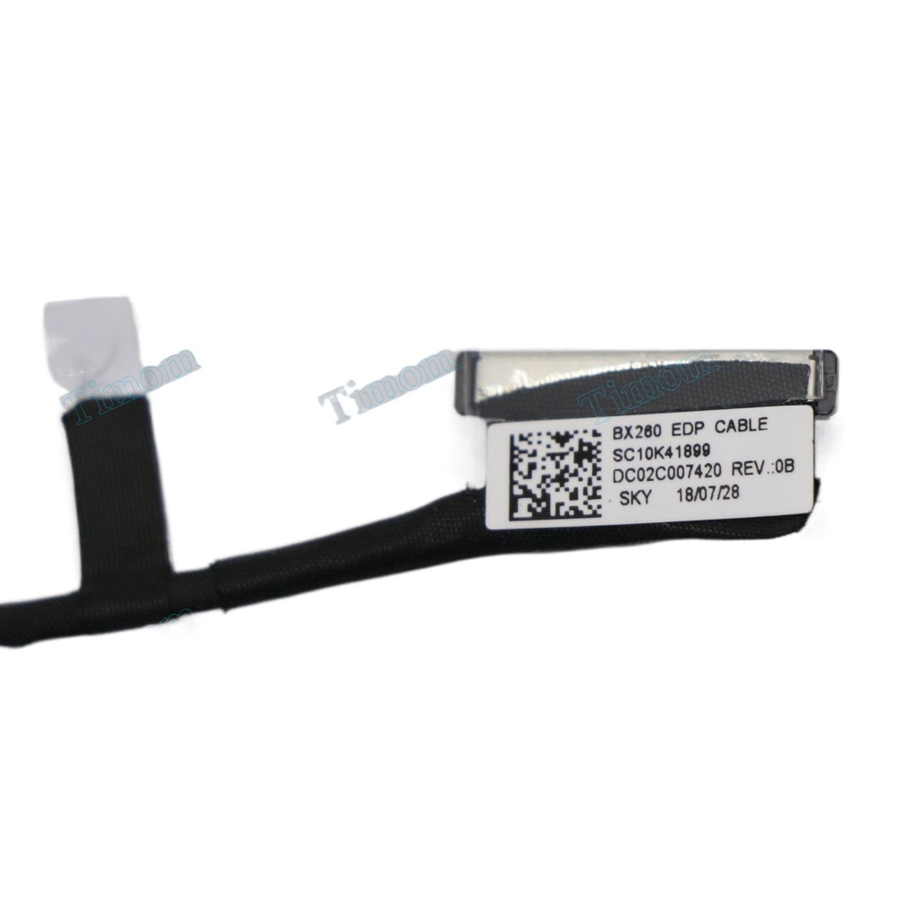 01AW438 หน้าจอ LCD สาย 30pin แล็ปท็อปสำหรับ ThinkPad X260 20F5 20F6 ThinkPad X270 20HN 20HM 20K6 20K