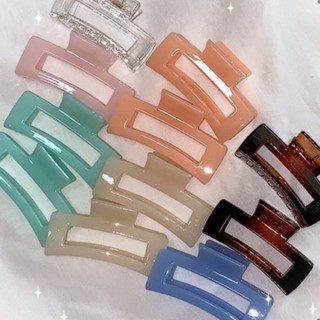 [พรีออเดอร์ / พร้อมส่ง ] Hair clip กิ๊บหนีบผม / กิ๊บติดผม / กิ๊ฟหนีบผม ตัวใหญ่ สไตล์เกาหลี 🕯