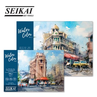 SEIKAI กระดาษสีน้ำอ.สมโภชน์ (WC PAD 300G 16S)