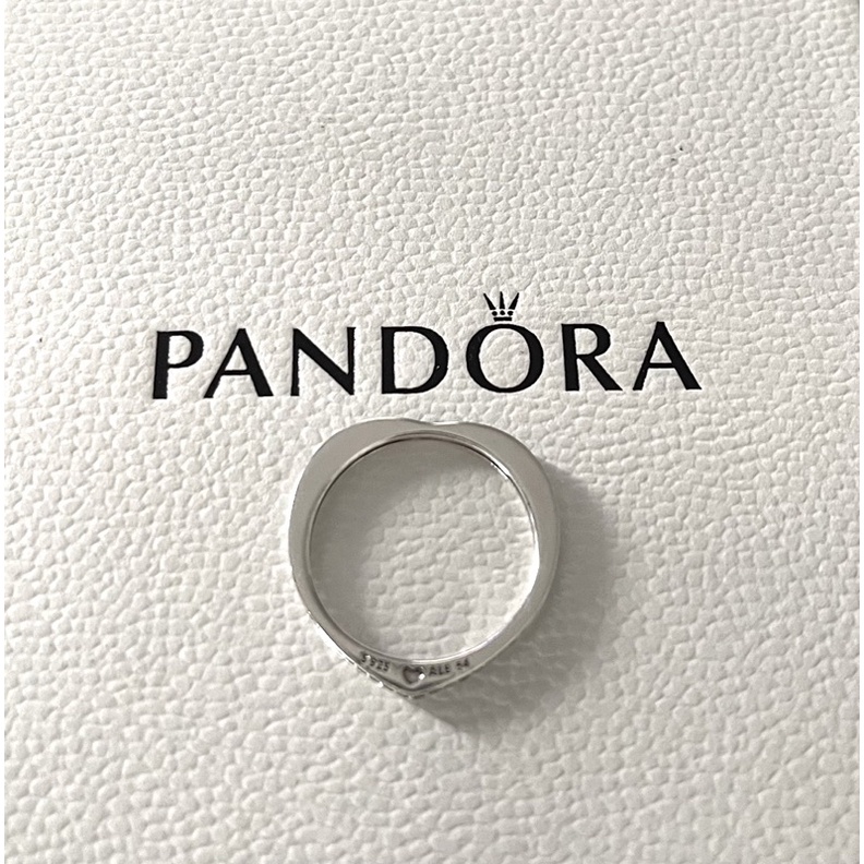 Pandora แท้💯% แหวนทรงหัวใจ ไซส์ 54