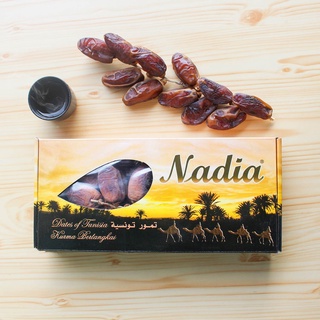 อินทผาลัม อบแห้ง Nadia Dates กล่อง 500 กรัม ยอดนิยม