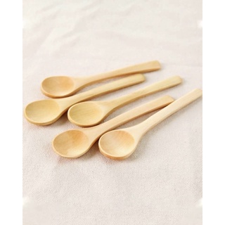 ช้อนไม้ ช้อนชา ช้อนขนม Wooden Tea Spoon