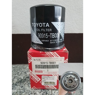 กรองน้ำมันเครื่อง โตโยต้า วีโก้ TOYOTA VIGO JZ 1G 5M (แท้/เทียบ) #90915-TB001