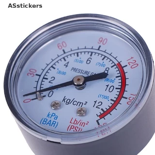 [ASstickers] เครื่องวัดความดันอากาศ 13 มม. 1/4 bsp สําหรับเครื่องอัดอากาศ