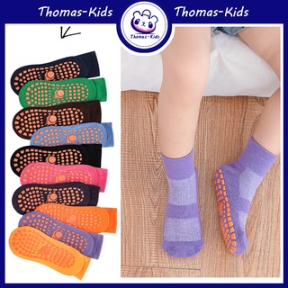 [THOMAS Kids] ถุงเท้ายางซิลิโคน กันลื่น สําหรับเด็กผู้ชาย และเด็กผู้หญิง อายุ 1-12 ปี