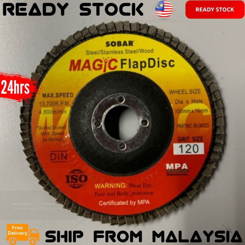 Sobar Flap Disc Magic 4 x 1 ชิ้น