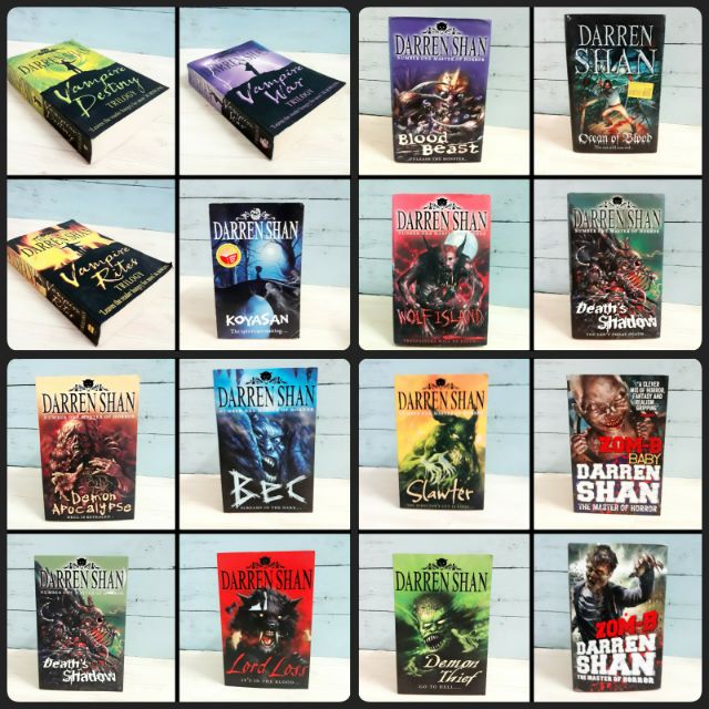 หนังสือ DARREN SHAN มือสอง