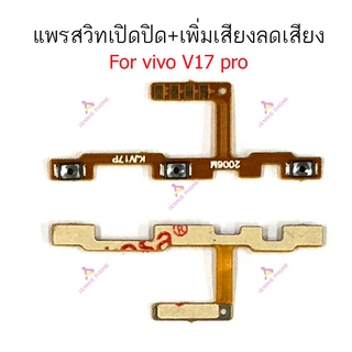 แพรสวิตท์ vivo V17 V17pro แพรสวิตเพิ่มเสียงลดเสียง vivo V17 V17pro แพรสวิตปิดเปิด vivo V17 V17pro