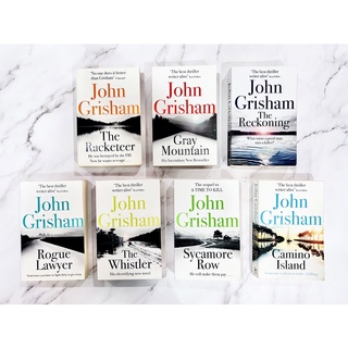 John Grisham หนังสือภาษาอังกฤษ หนังสือมือสอง จอห์น กริแชม (2/2)