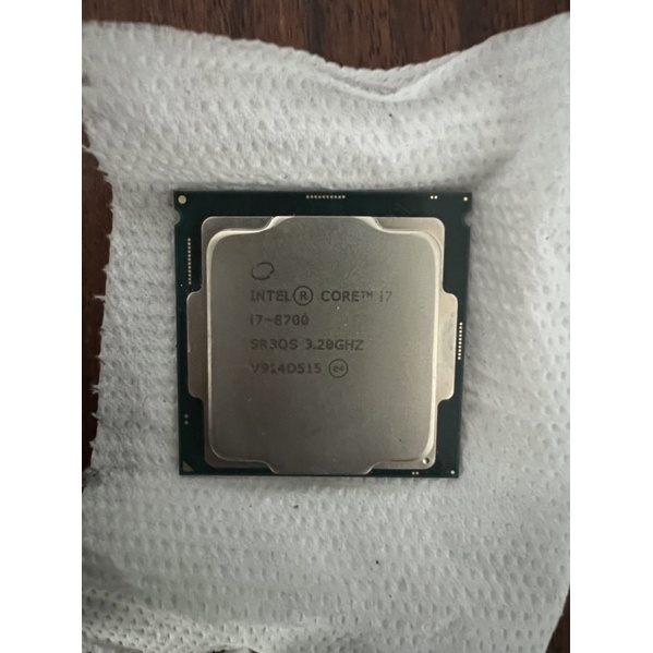 CPU Intel Core I7 8700 Socket 1151 V.2 (สินค้ามือสอง/ผ่อนชำระได้)