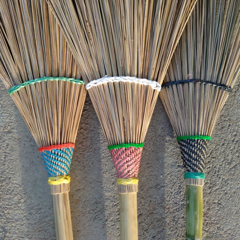 ไม้กวาดทางมะพร้าว ABC