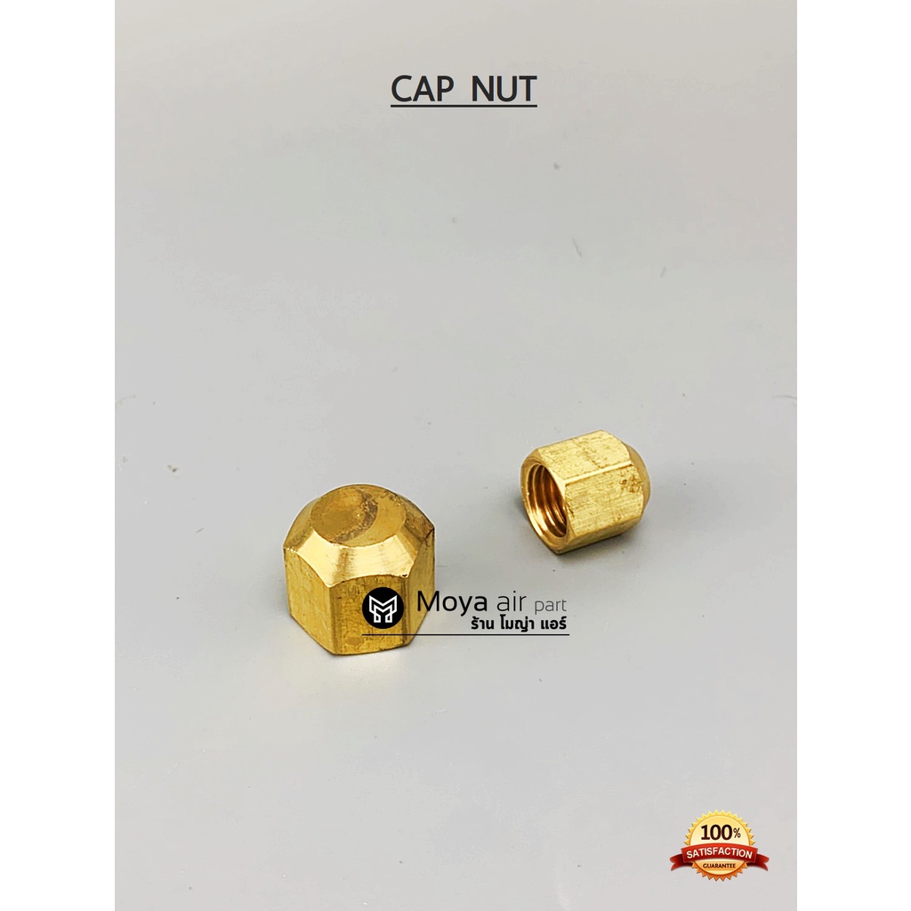 ฝาปิด Service Valve ฝาปิดวาล์วบริการ  R22/R134/R32/R410/R404/R407/R600 ปิดรูเติมน้ำยา เกลียว 1/4″ และ 5/16 ระบบ SAE ราคา ถูกที่สุด ดีลบีเคเค แกลเลอรีภาพที่ 2