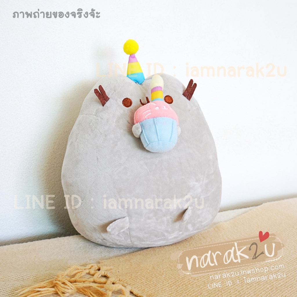 💖พร้อมส่ง💖 ตุ๊กตา Pusheen (รุ่นถือของ)