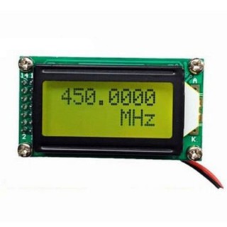  เครื่องนับความถี่ดิจิทัล DC 9-12V 1MHz-1.2GHz RF PLJ-0802-E LCD0802 หน้าจอ LCD 1-1200mhz DIY