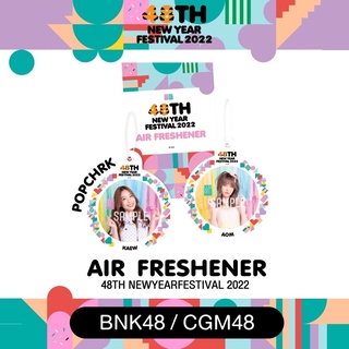 [พร้อมส่ง] BNK48 CGM48 48TH New Year Festival 2022 Air Freshener แผ่นหอม