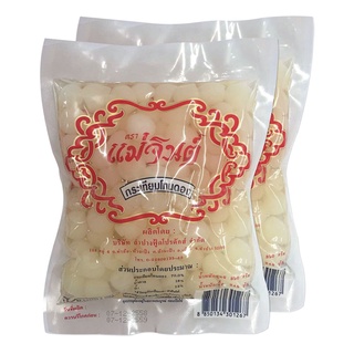 แม่จินต์ กระเทียมโทนดอง 350 กรัม x 2 ถุง Mae Jin Garlic Tone Pickled 350g x 2 Packs