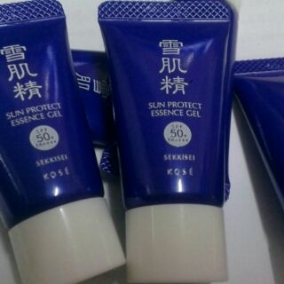 Sekkisei Sun Protect Essence Gel SPF 50+ PA++++ (ขนาดทอลอง 10 ml)